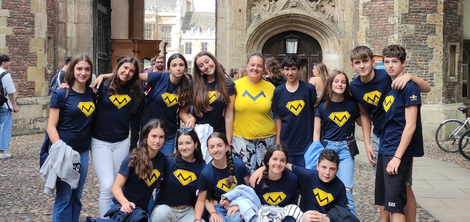 Disfrutando de la playa  con el curso de verano en Ramsgate